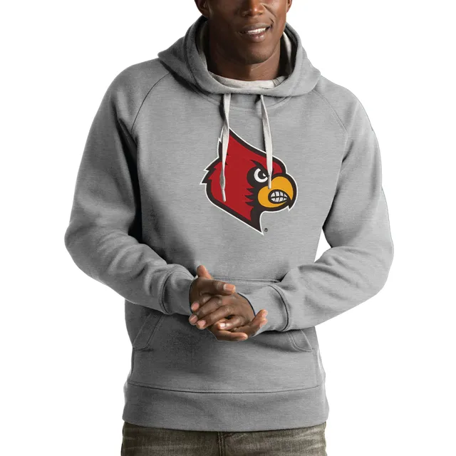 Men's Antigua Cardinal Arizona Cardinals Victory Pullover Hoodie Size: Small