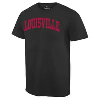 Men's Champion Red Louisville Cardinals High Motor T-Shirt Size: Medium