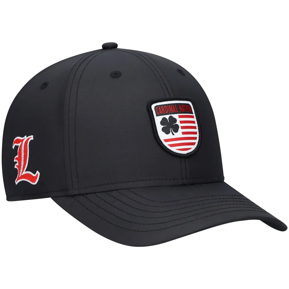 Lids Louisville Cardinals Nation Shield Snapback Hat - Black