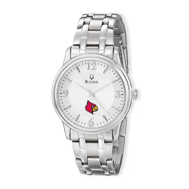 Women's Louisville Cardinals Stainless Steel Color Bracelet