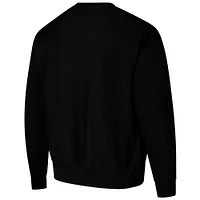 Men's Champion Black Louisville Cardinals Vault Late Night Reverse Weave Pullover Sweatshirt