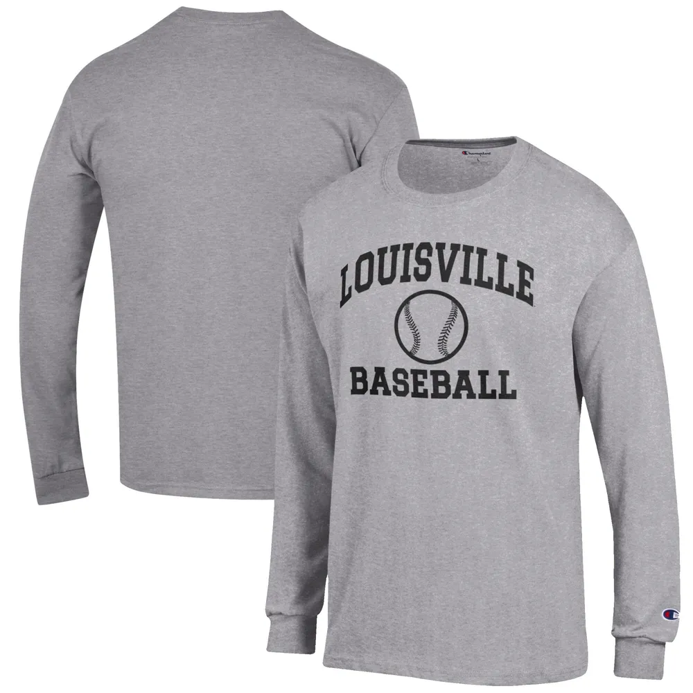 Lids Louisville Cardinals Champion Baseball Icon Long Sleeve T-Shirt