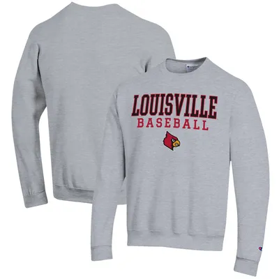 Lids Louisville Cardinals Champion Volleyball Icon Powerblend Pullover  Sweatshirt