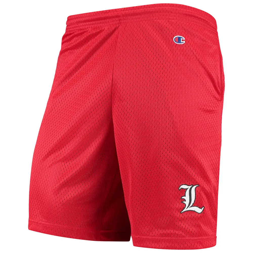 Adidas / Men's Louisville Cardinals Cardinal Red Retro Reverse Basketball  Shorts