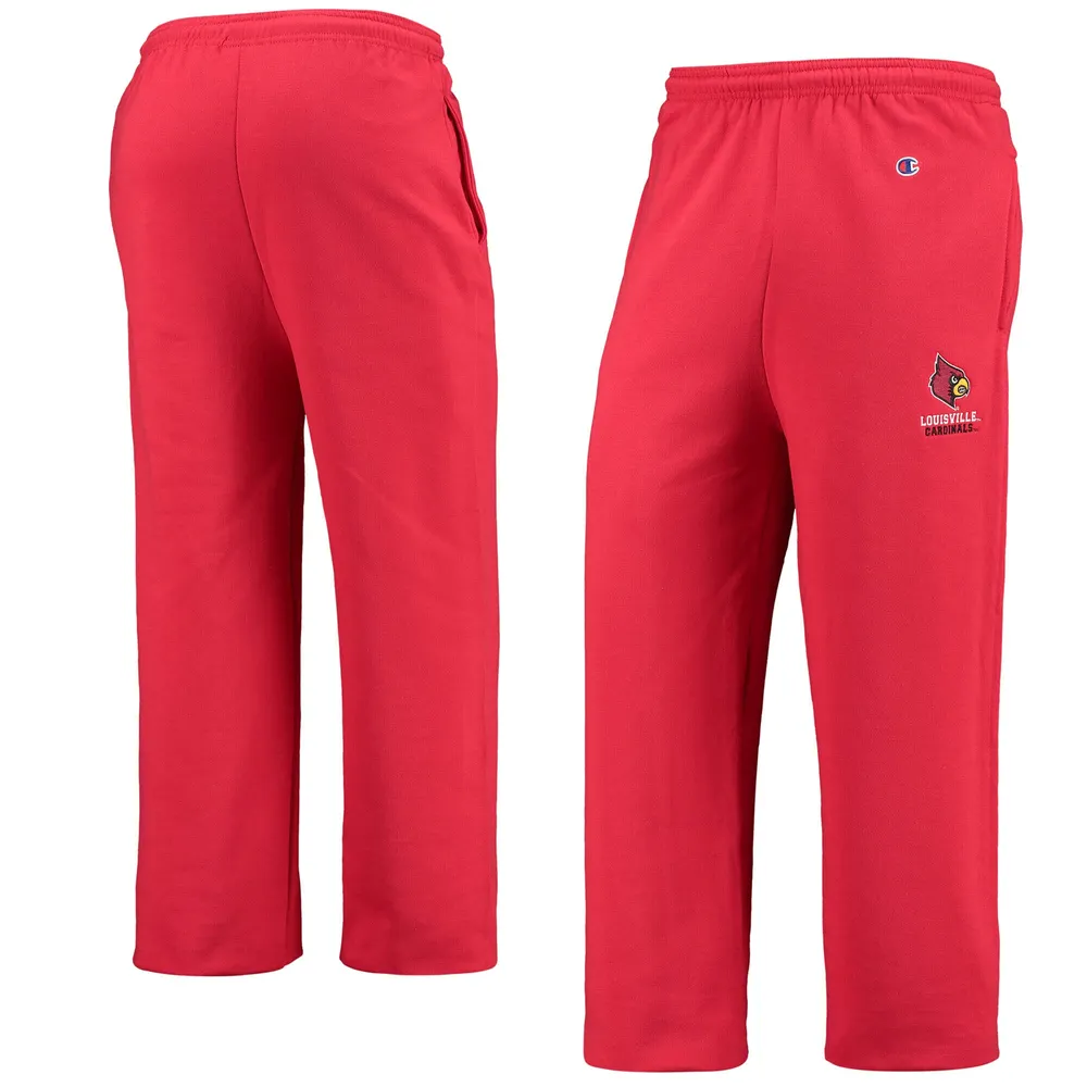 Lids Louisville Cardinals Champion Powerblend Pants - Red