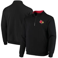 Men's Colosseum Louisville Cardinals Tortugas Logo Quarter-Zip Jacket