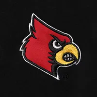 Men's Colosseum Louisville Cardinals Tortugas Logo Quarter-Zip Jacket