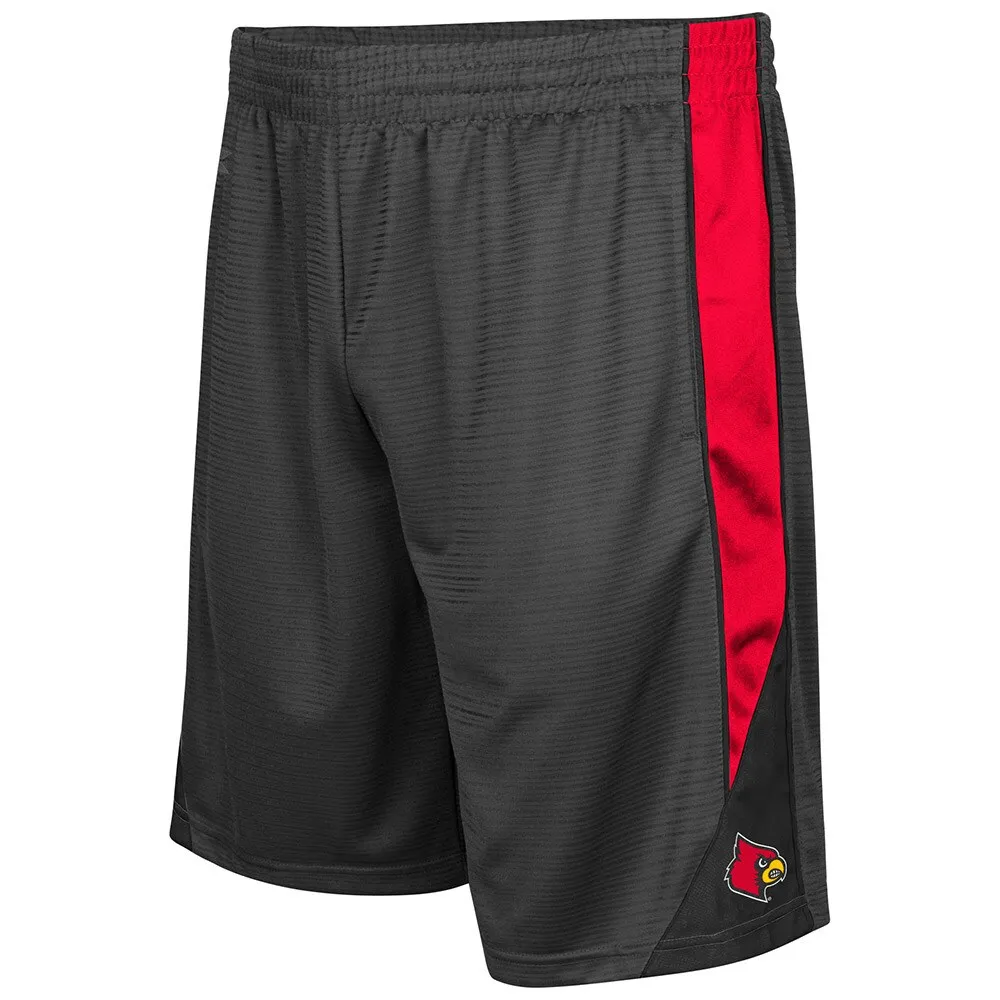 Men's Concepts Sport Red Louisville Cardinals Quest Knit Jam Shorts