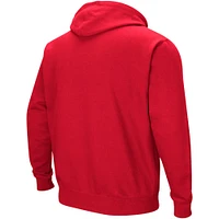 Men's Colosseum Louisville Cardinals Sunrise Pullover Hoodie