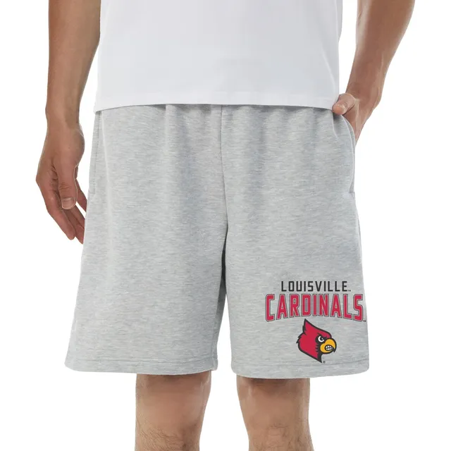 Men's Champion Red Louisville Cardinals College Mesh Shorts