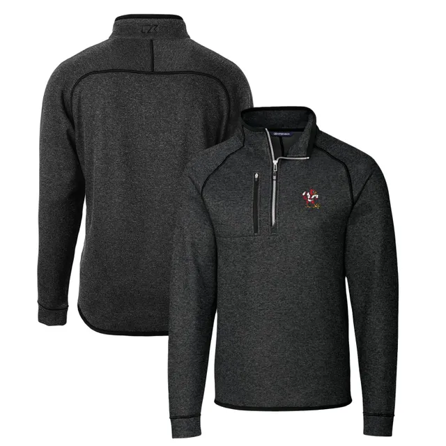 COLOSSEUM Men's Colosseum Heathered Charcoal Louisville Cardinals Roman  Pullover Jacket