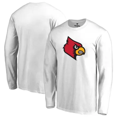 Louisville Cardinals Fanatics Branded Primary Logo Long Sleeve T-Shirt