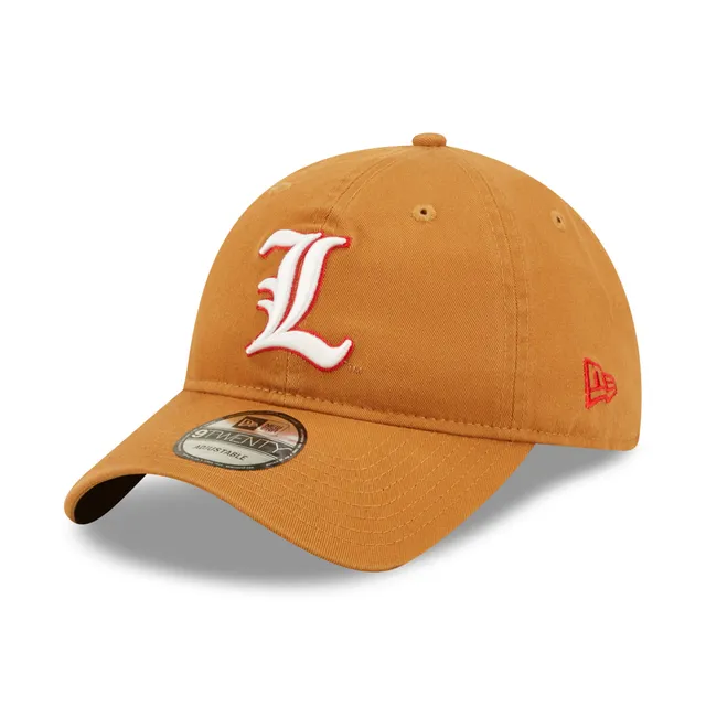 Louisville Cardinals New Era Patch 59FIFTY Fitted Hat - Heather