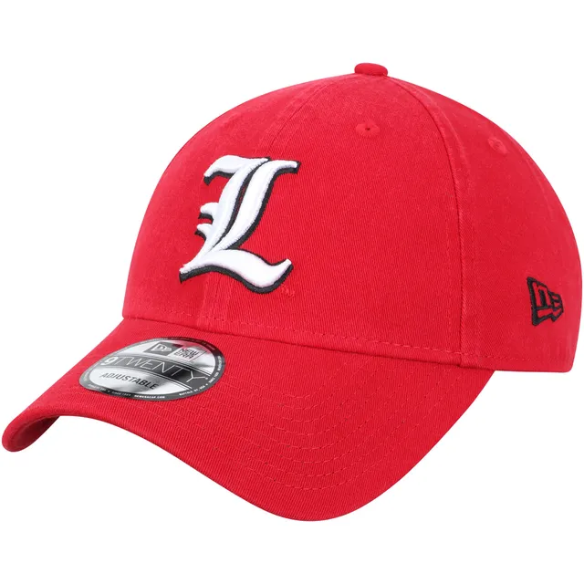 Men's New Era Black Louisville Cardinals Primary Team Logo Basic