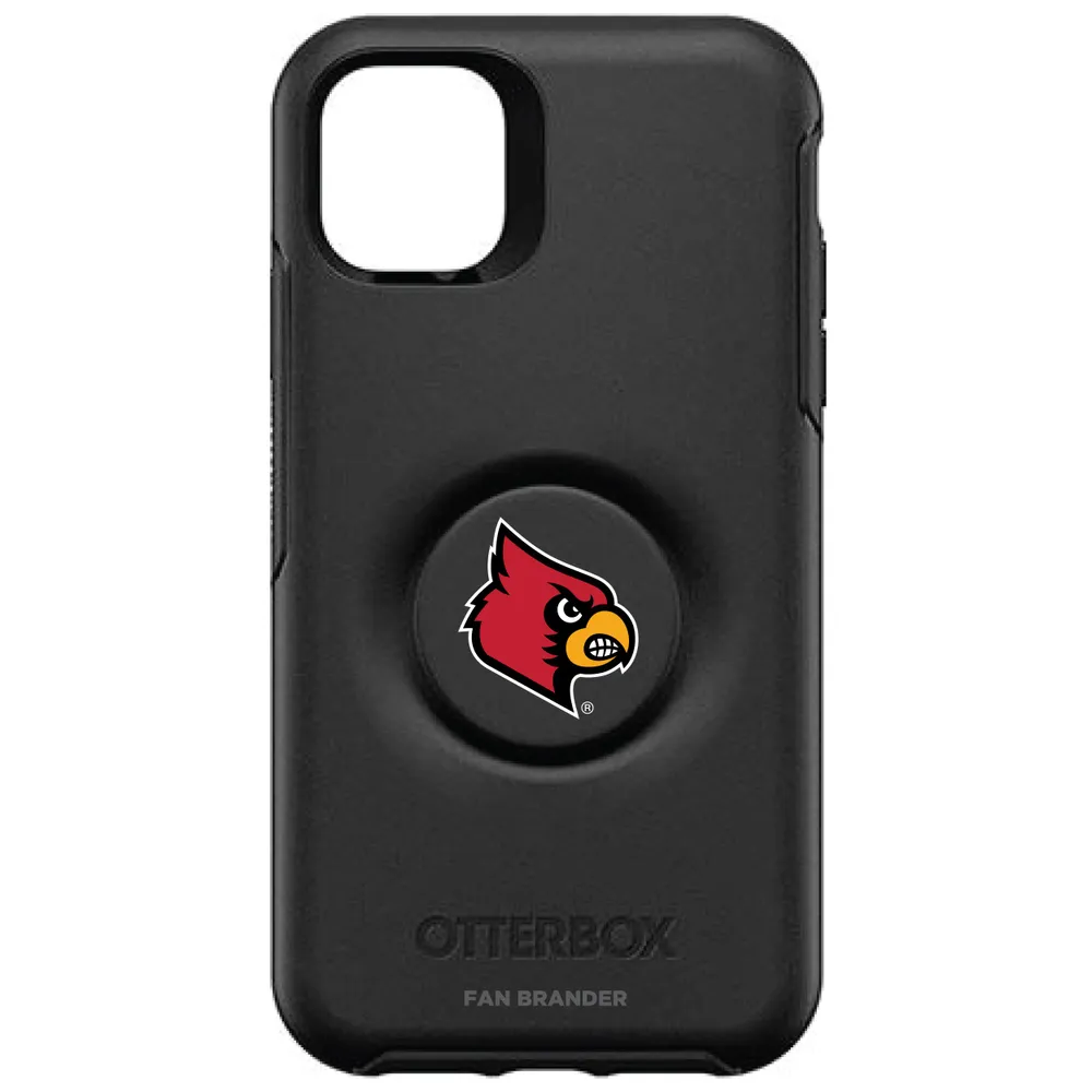 Lids Louisville Cardinals OtterBox Otter+Pop PopSocket Primary Symmetry iPhone  Case - Black