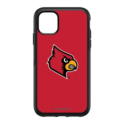 Lids Louisville Cardinals Team Logo Striped iPhone Case