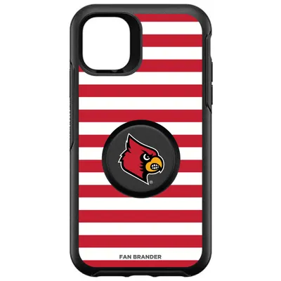 Louisville Cardinals OtterBox x PopSockets Otter + Pop Marble Symmetry iPhone  Case