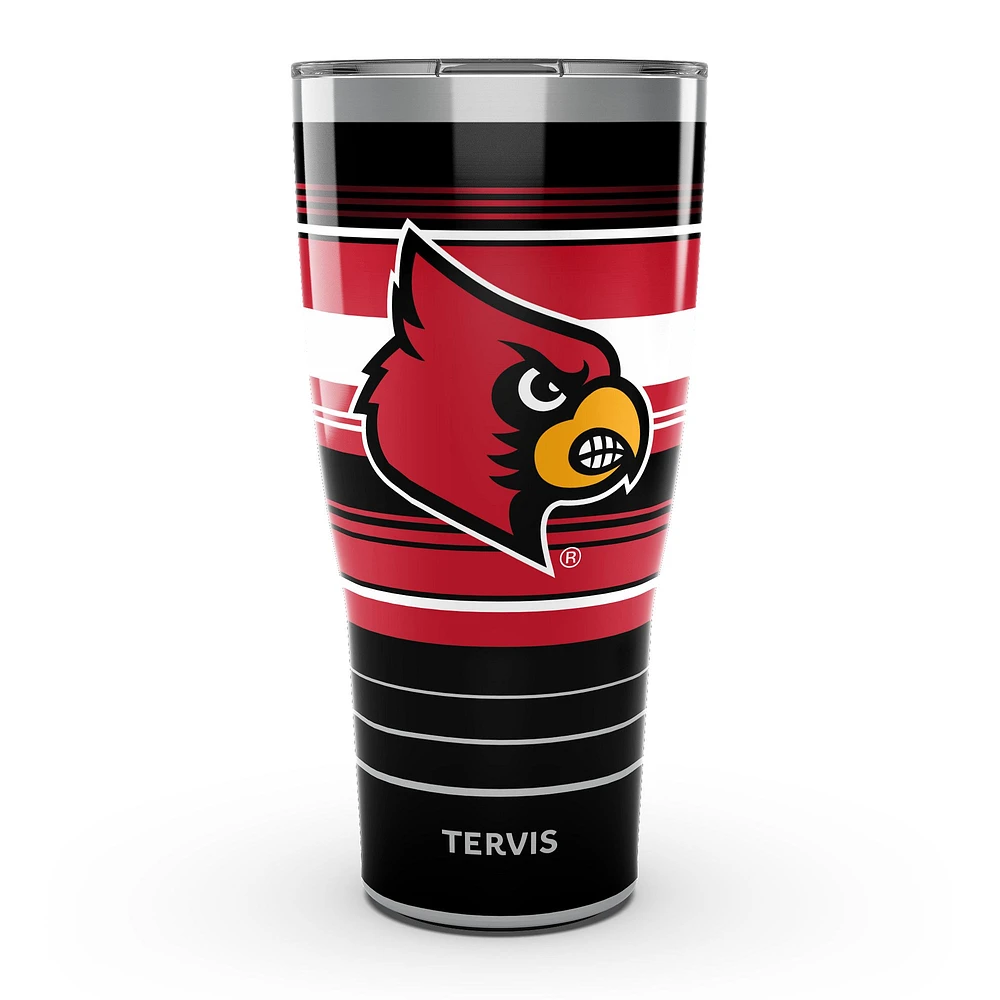 Tervis  Louisville Cardinals 30oz. Hype Stripes Stainless Steel Tumbler