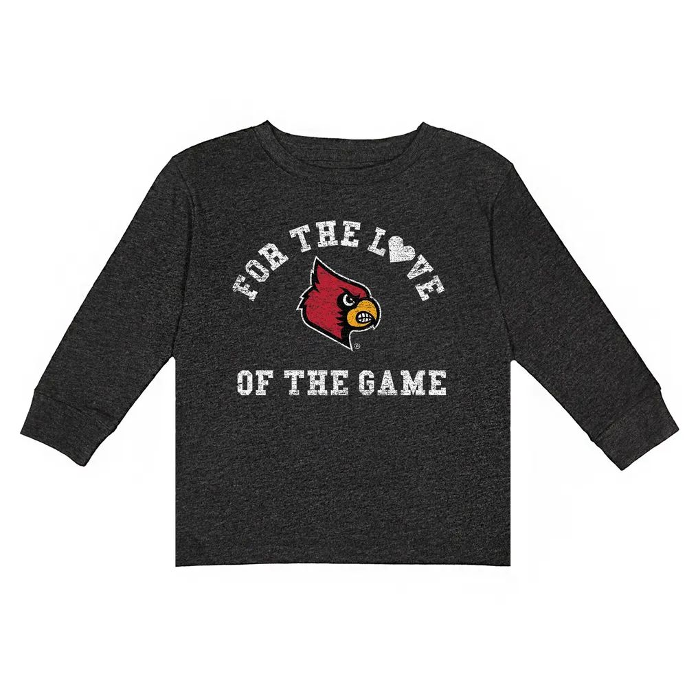 Lids Louisville Cardinals Toddler For the Love Long Sleeve T-Shirt -  Charcoal