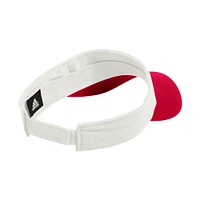Visière ajustable unisexe blanche adidas Louisville Cardinals Dugout