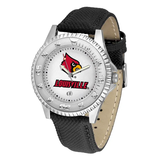 Women's White Louisville Cardinals Competitor Steel Watch