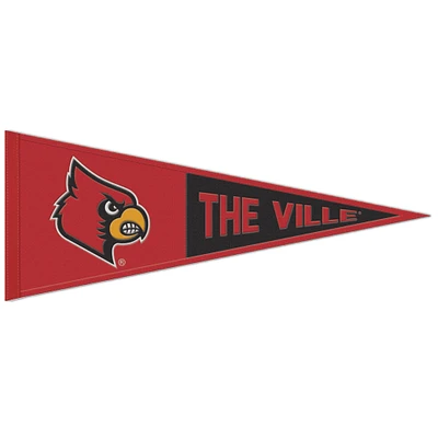 WinCraft Louisville Cardinals 13" x 32" Slogan Pennant