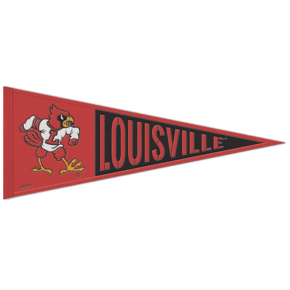 WinCraft Louisville Cardinals 13" x 32" Vault Pennant