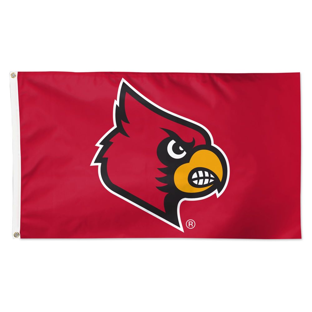 WinCraft Louisville Cardinals 3' x 5' Primary Logo Single-Sided Flag