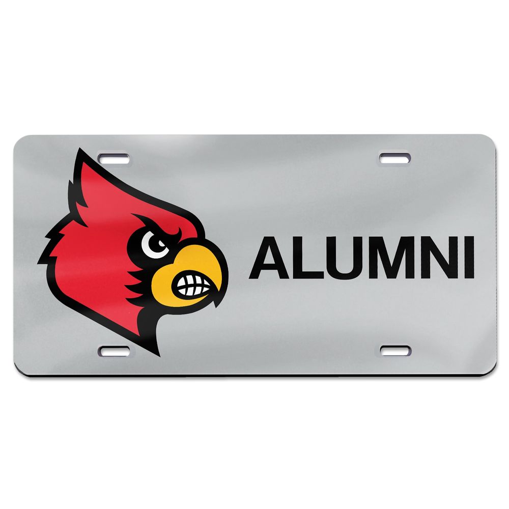 WinCraft Louisville Cardinals Alumni Laser Cut License Plate