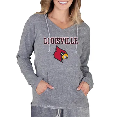 Women's Concepts Sport Pink Louisville Cardinals Eternal Terry Top