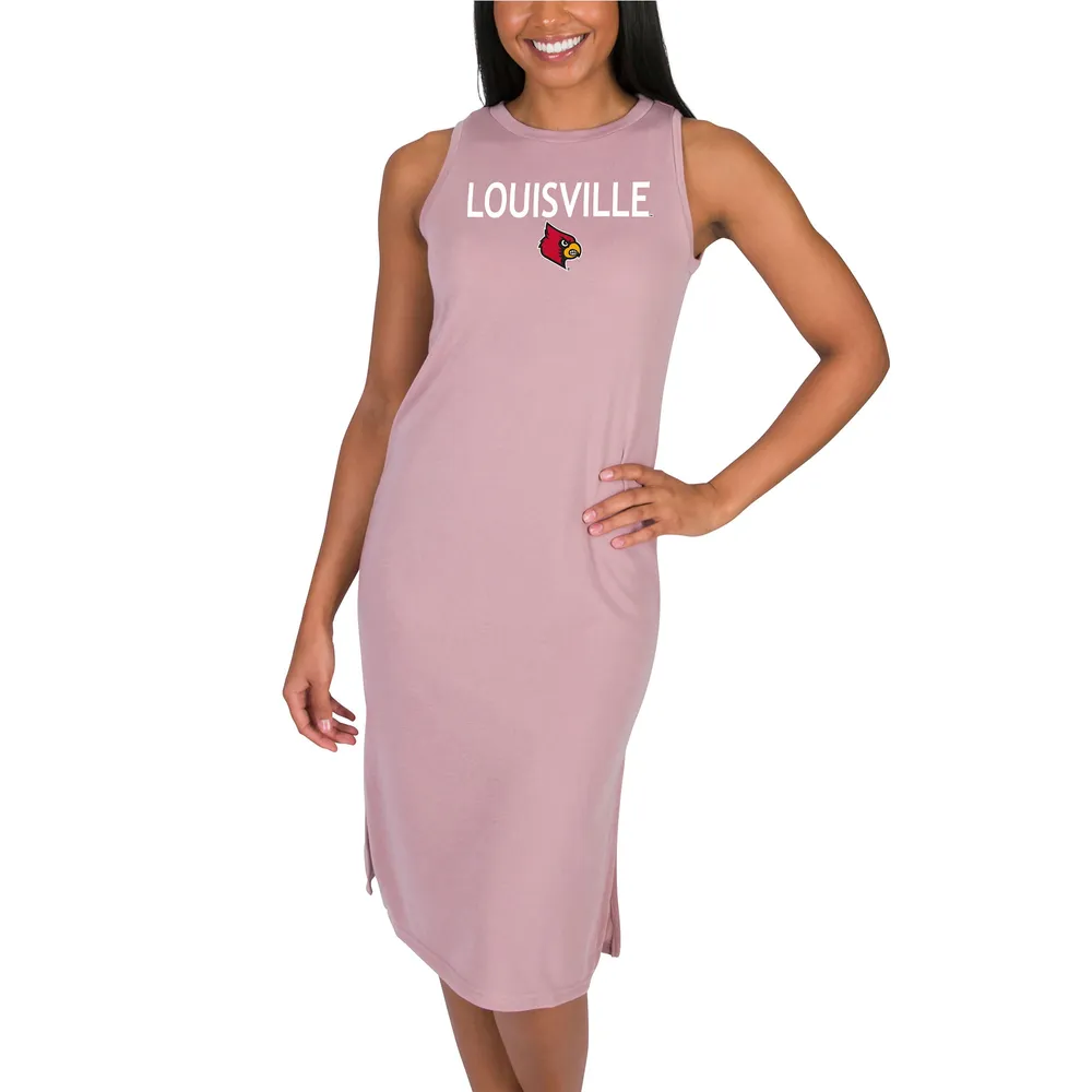 Louisville Cardinals Concepts Sport Women's Team Logo Astoria Nightdress -  Pink