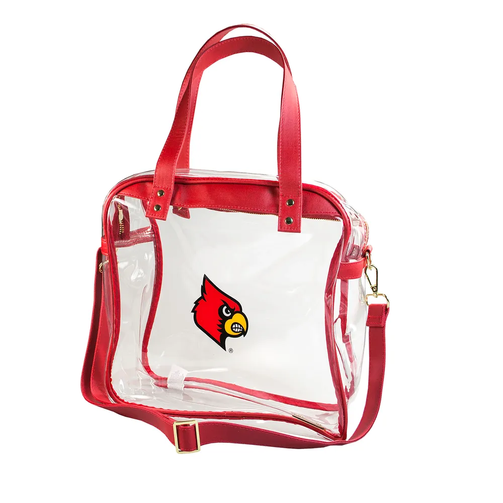 Lids Louisville Cardinals Women's Clear Tote Bag - Red