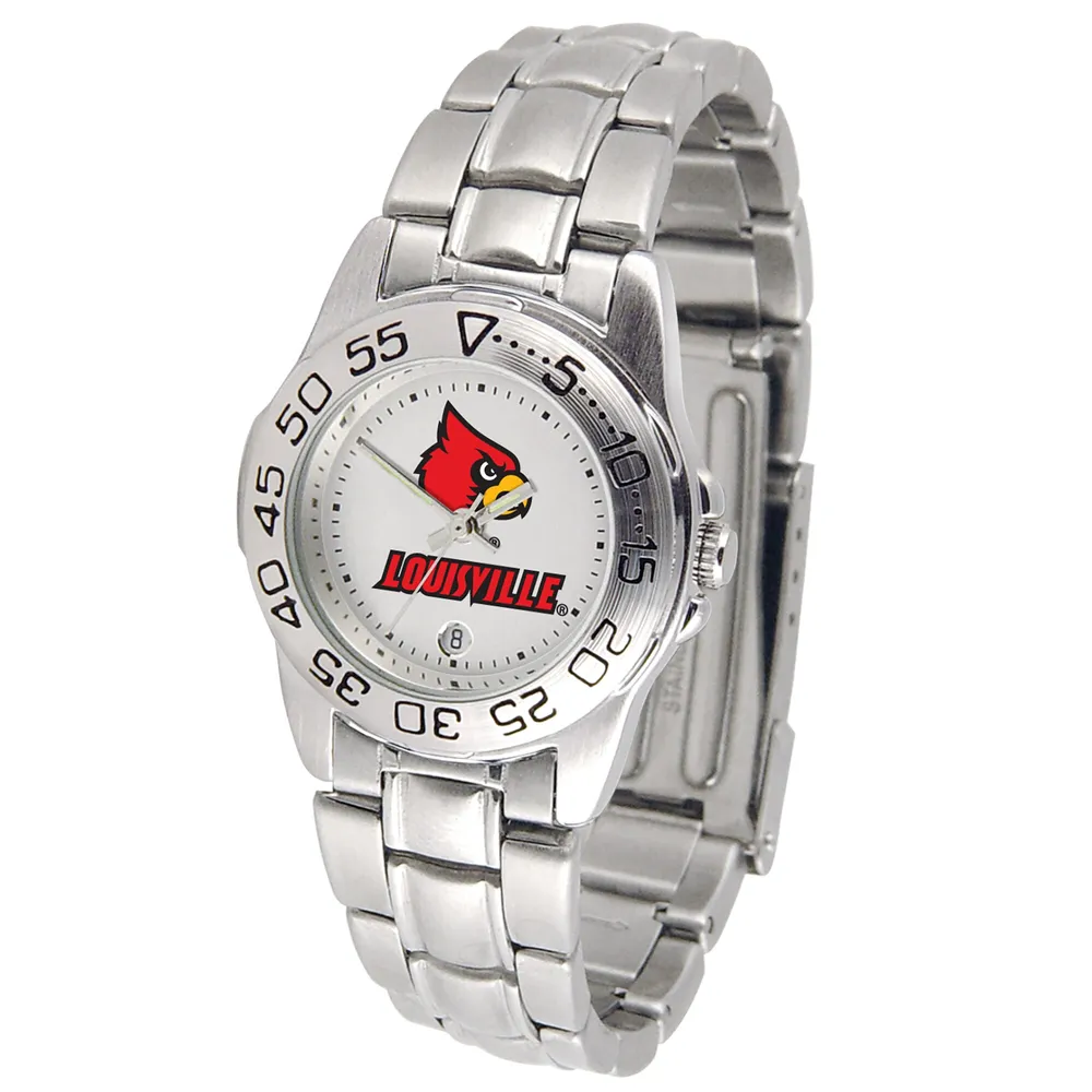 Lids Louisville Cardinals Women's Sport Steel Watch - White
