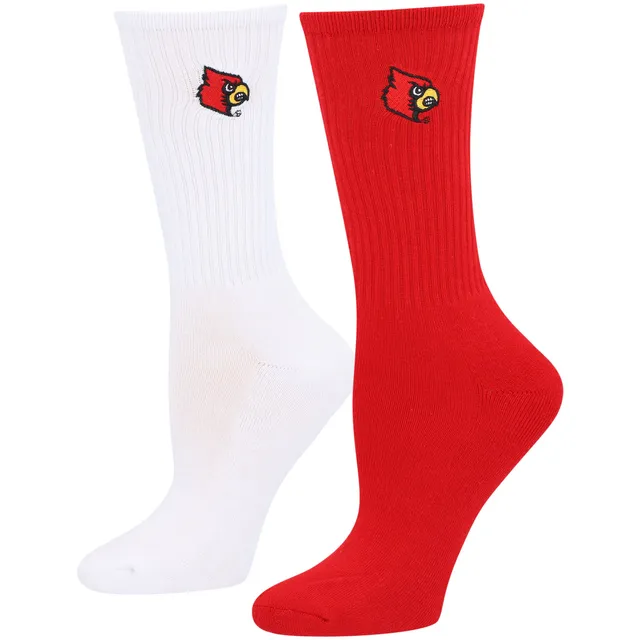 Lids Louisville Cardinals ZooZatz Youth Fuzzy Crew Socks