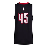 Youth adidas #45 Black Louisville Cardinals Swingman Jersey