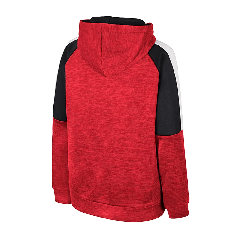 Youth Colosseum Red Louisville Cardinals Pullover Hoodie