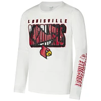 Ensemble de t-shirts the Mix pour jeunes des Cardinals Louisville