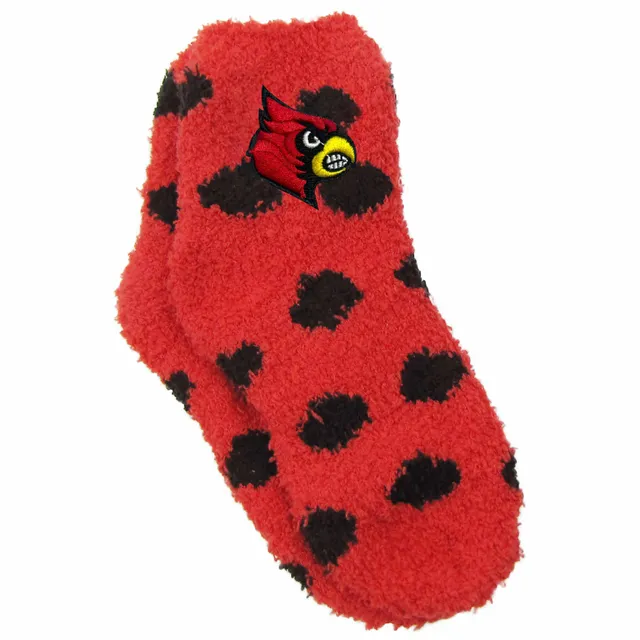 louisville cardinal size lg socks