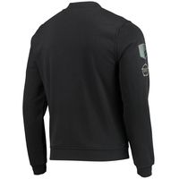 Men's Colosseum Black Loyola Chicago Ramblers OHT Military Appreciation High-Speed Bomber Full-Zip Jacket