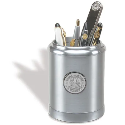 Loyola Greyhounds Galaxy Pencil Caddy - Silver