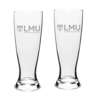 Loyola Marymount Lions 23oz. 2-Piece Stylish University Pilsner Set