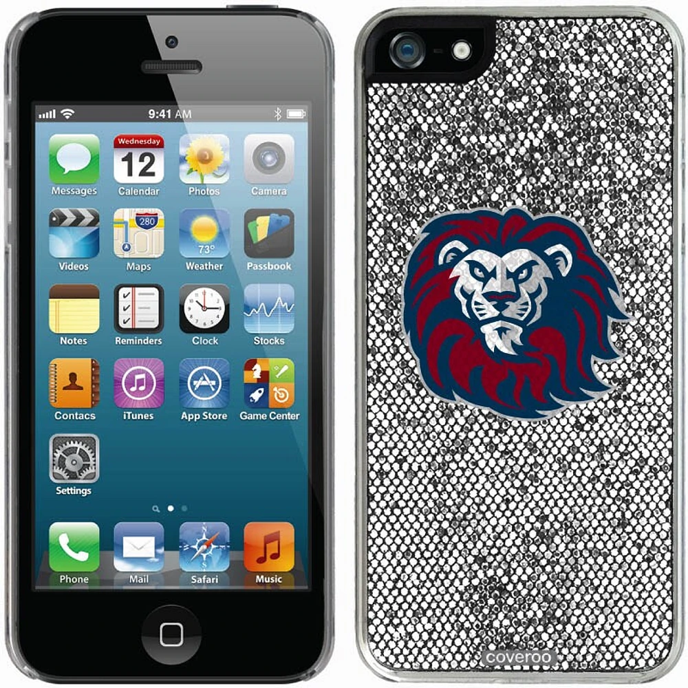 Loyola Marymount Lions iPhone 5/5s Bling Thinshield Snap-On Case - Silver