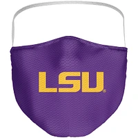 Adult Fanatics LSU Tigers All Over Logo Face Covering 3-Pack