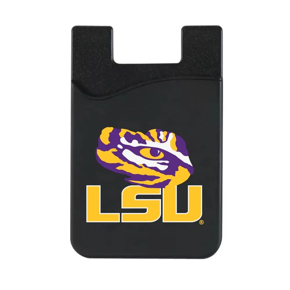 Lids LSU Tigers Logo Top Loading Faux Leather Phone Wallet Sleeve - Black |  Westland Mall