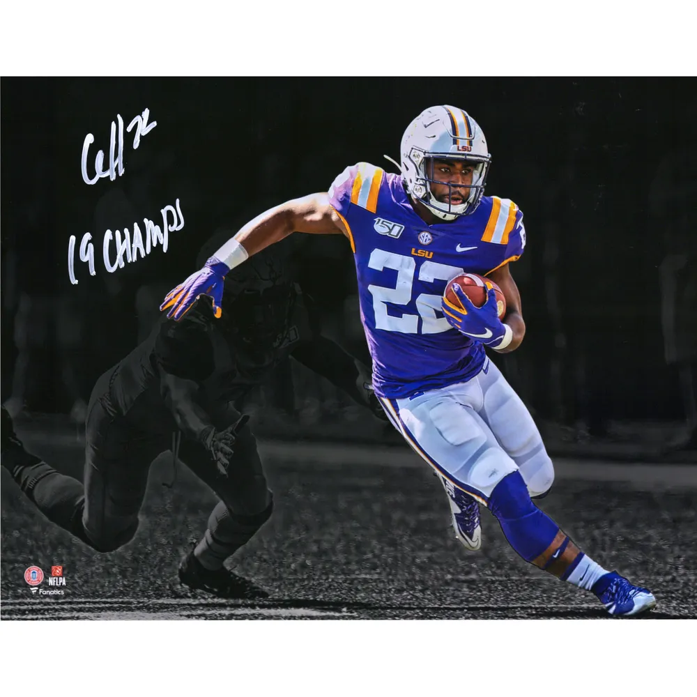 Clyde Edwards-Helaire Kansas City Chiefs Unsigned Running Photograph