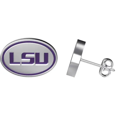 LSU Tigers Dayna Designs Enamel Post Earrings