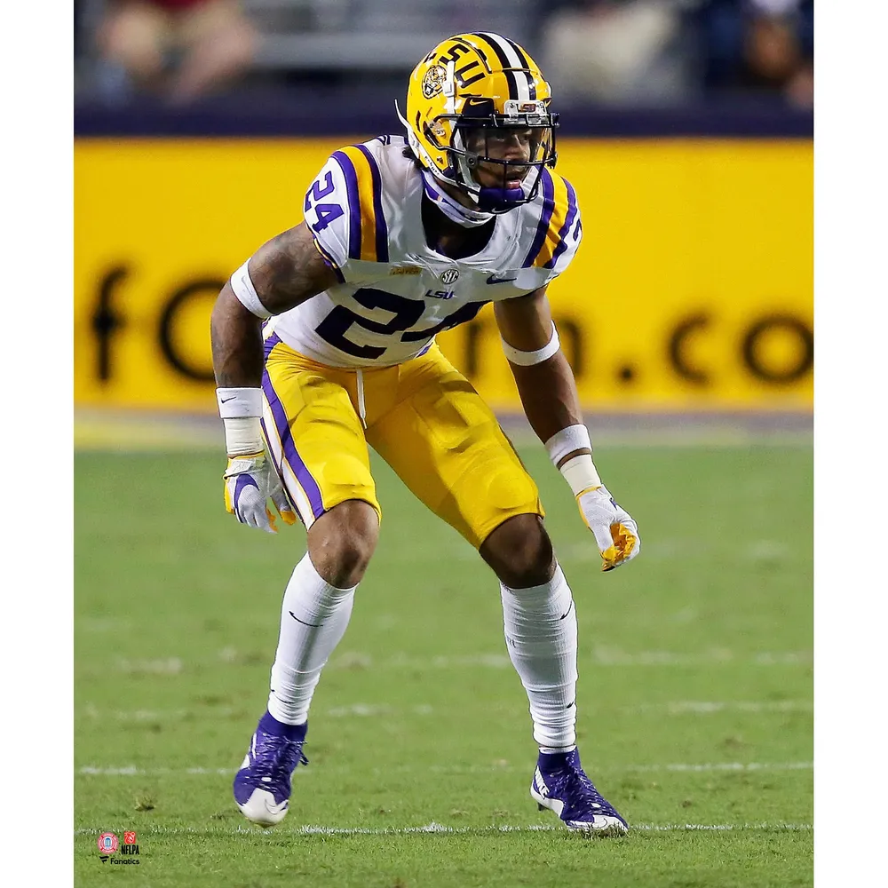 Derek Stingley Jr. LSU Tigers Framed 15 x 17 Player Collage