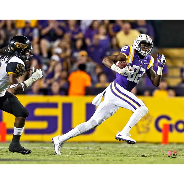 Justin Jefferson LSU Tigers Unsigned Running for Touchdown Photograph