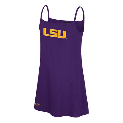 Girls Youth Colosseum  Purple LSU Tigers Brook Tank Dress