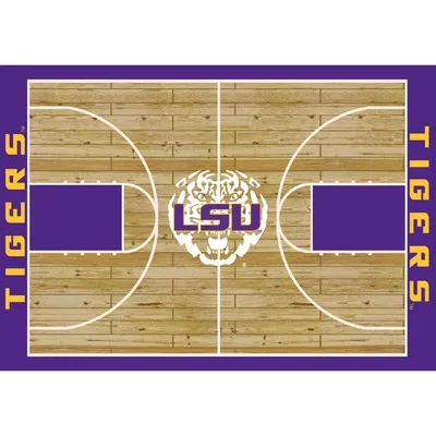 LSU Tigers Imperial 5'4" x 7'8" Courtside Rug